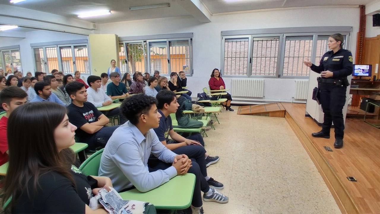 10.700 estudiantes de Teruel participan en el Plan Director 2024‑25 de convivencia